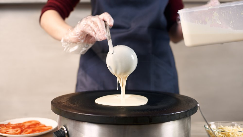 Butter and pancakes