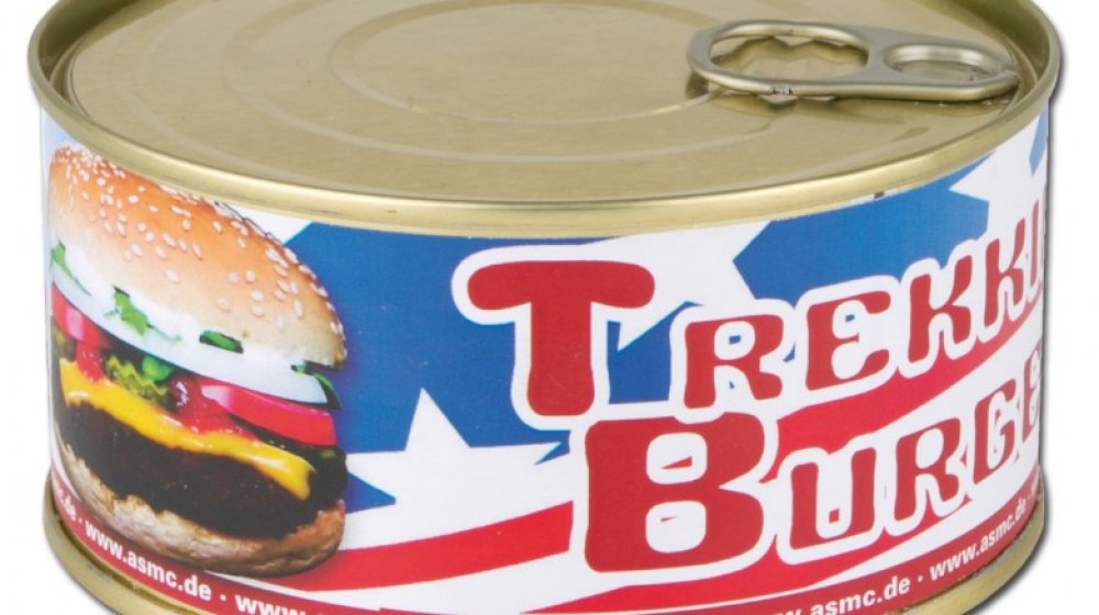 Canned cheeseburger 