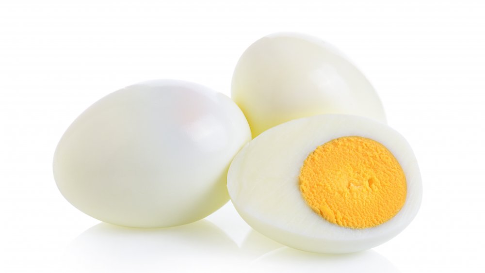 Hard boiled eggs