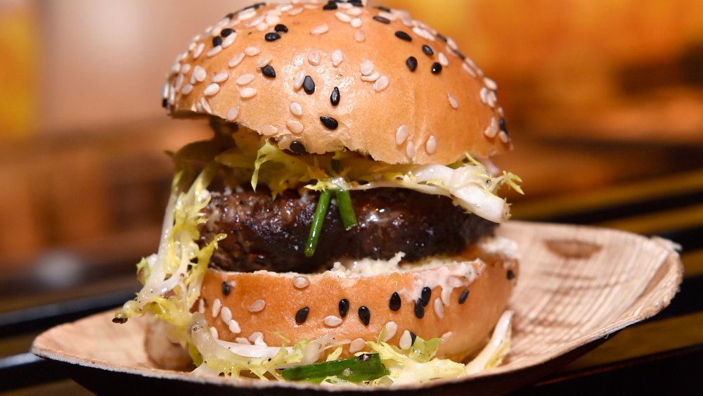 Truffle burger