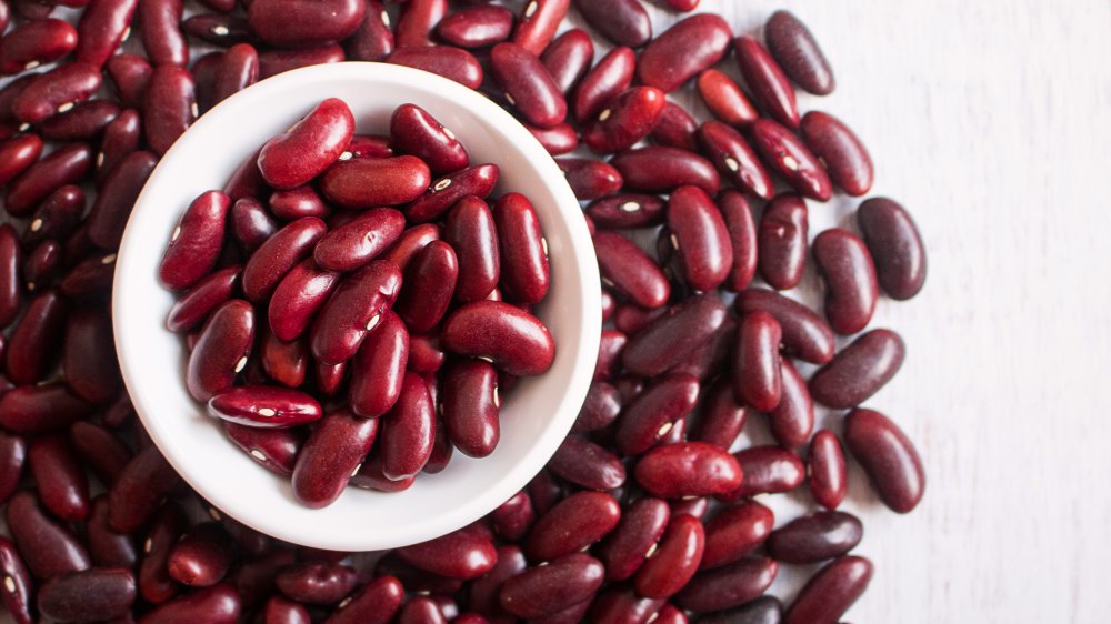 Raw kidney beans