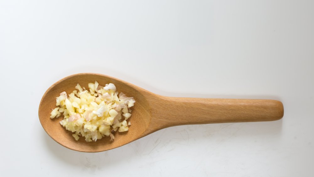 Minced garlic