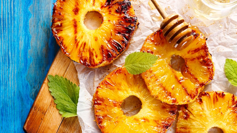 grilled pineapple