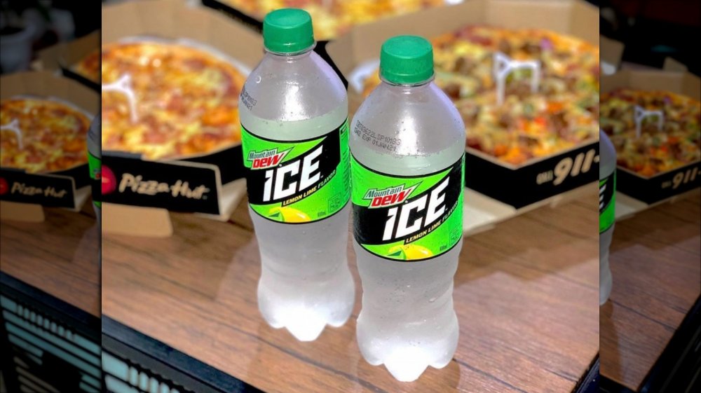 Mountain Dew Ice bottles