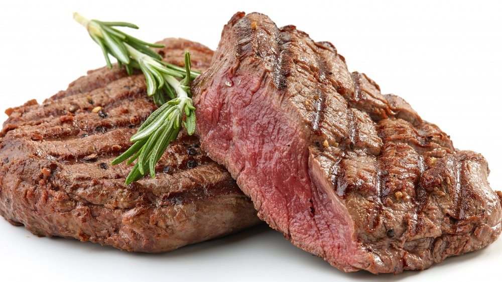 A representational image of steak