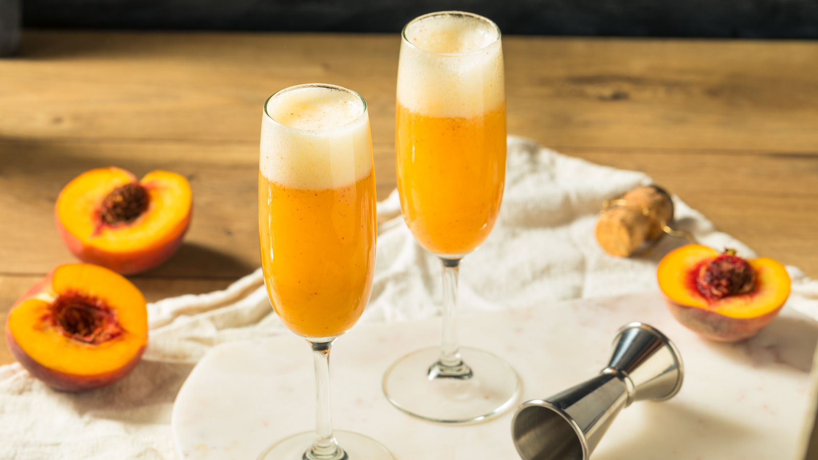 You Should Use More Than Prosecco And Peach Purée To Make Bellinis