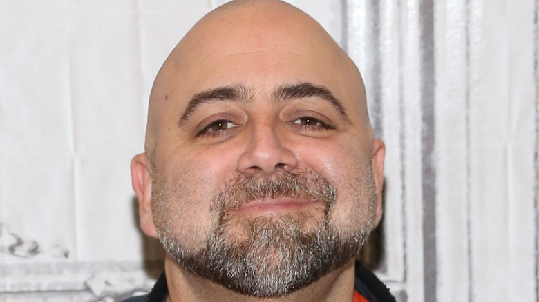 Duff Goldman smirking