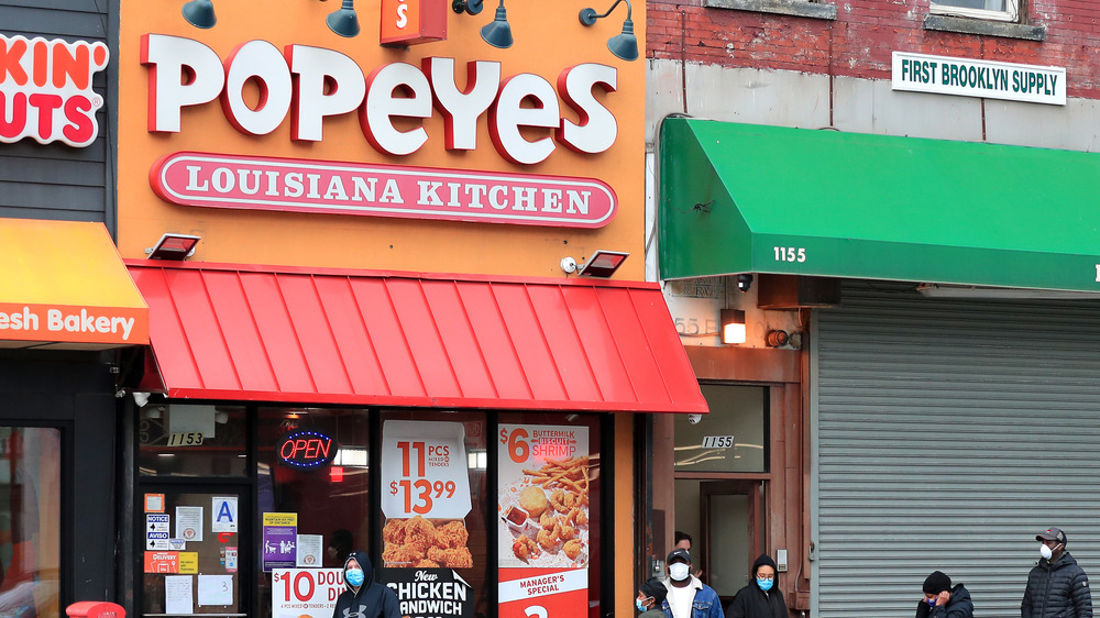 Popeyes restaurant in Brooklyn