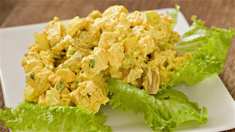 Curried chicken salad