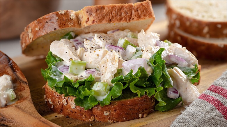 Chicken salad sandwich