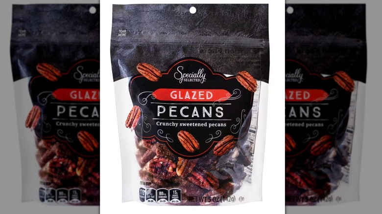Bag of glazed pecans