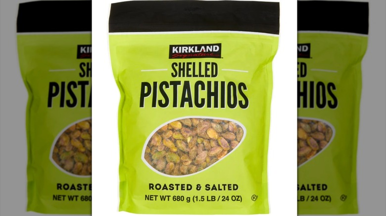 Bag of Kirkand Shelled Pistachios