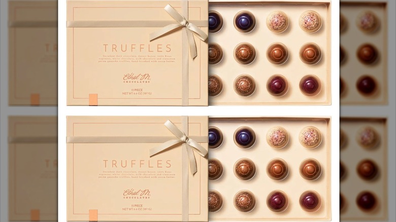 Ethel M Chocolate Collection boxes