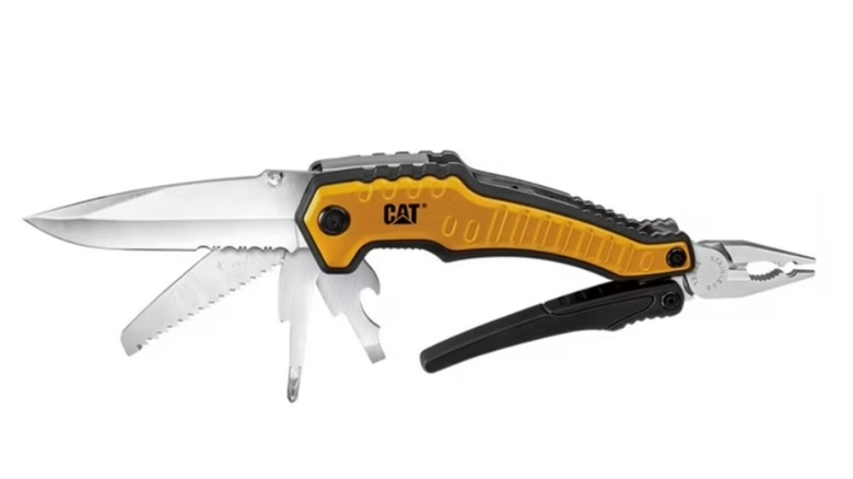 yellow and black multi tool