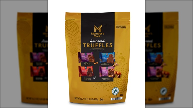 bag of assorted truffles