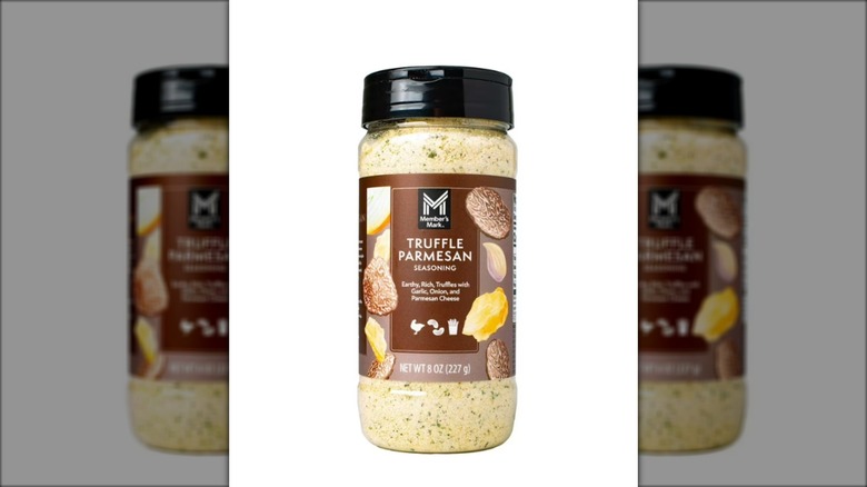 bottle of truffle parmesan seasoning blend
