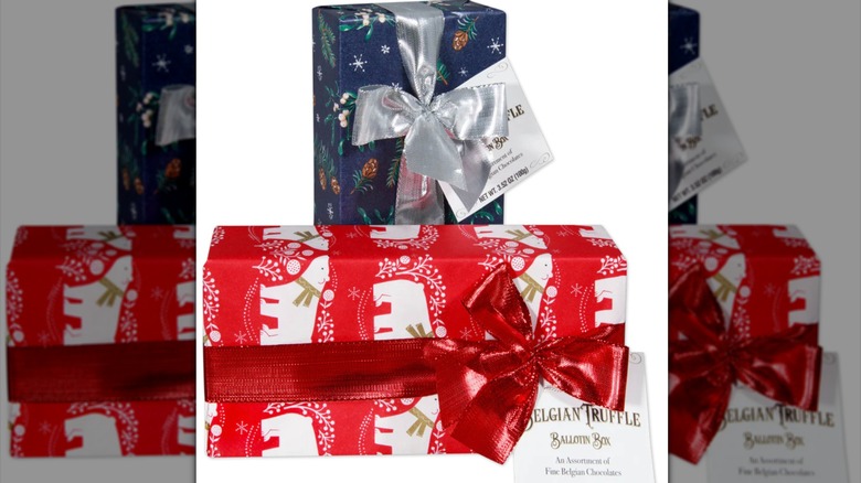 Belgian Truffle Ballotin Box at Trader Joe's