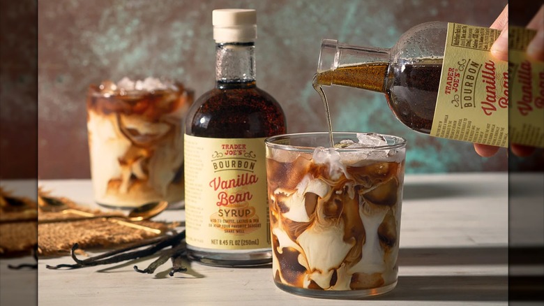 Bourbon Vanilla Bean Syrup at Trader Joe's