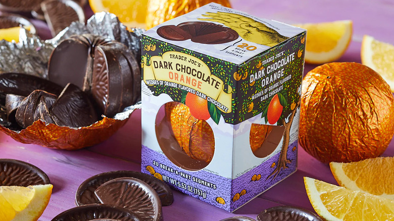 Dark Chocolate Oranges from Trader Joe's