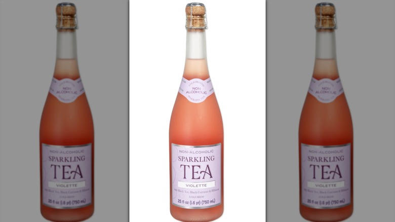 Non-Alcohol Sparkling Violette Tea at Trader Joe's