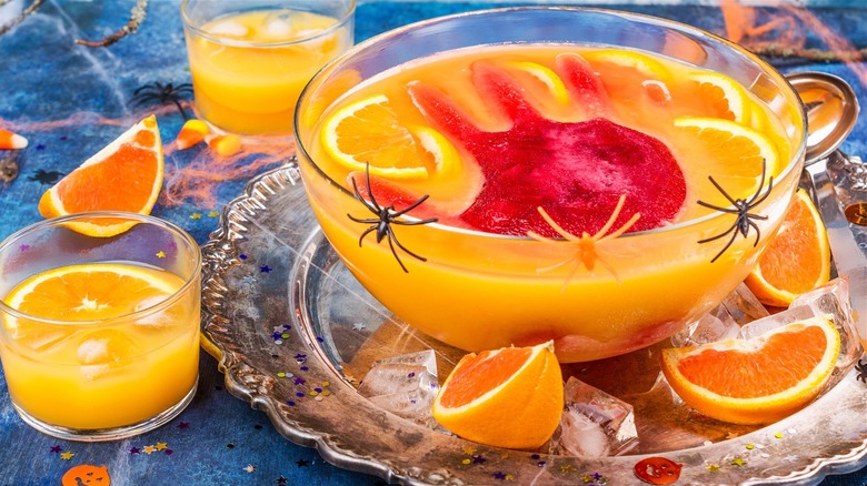 Halloween fruit punch