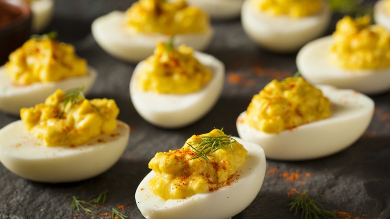 Classic deviled eggs 