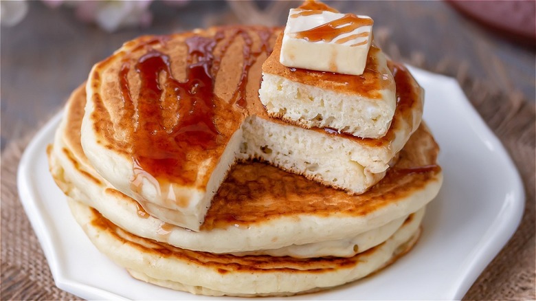 Stack of pancakes