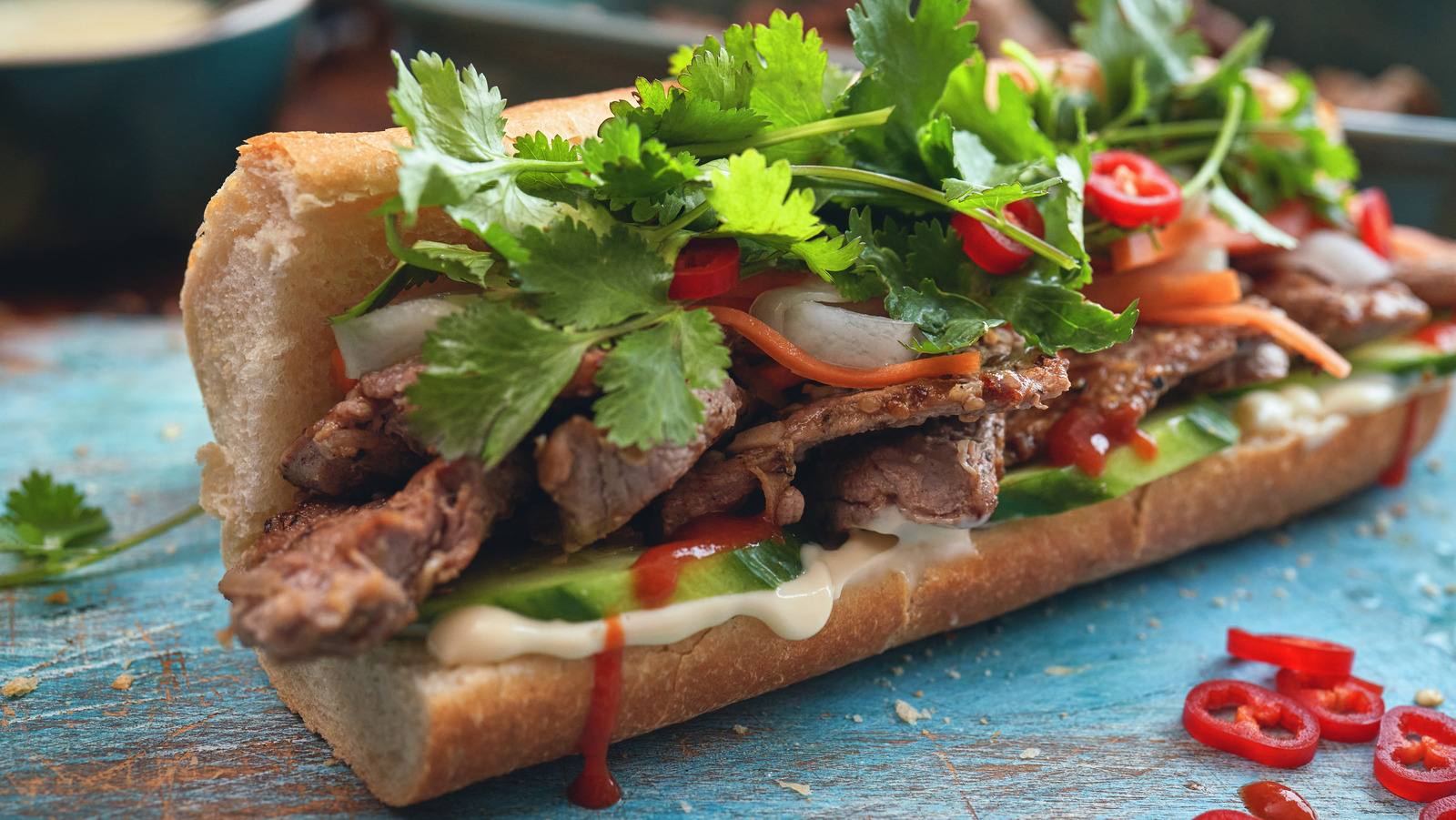 Your Pork Sandwiches Are Begging For Bánh Mì-Inspired Toppings