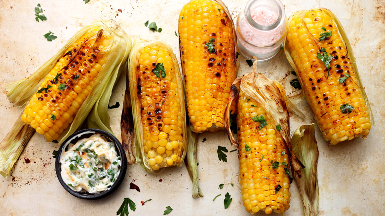 grilled corn on the cob 