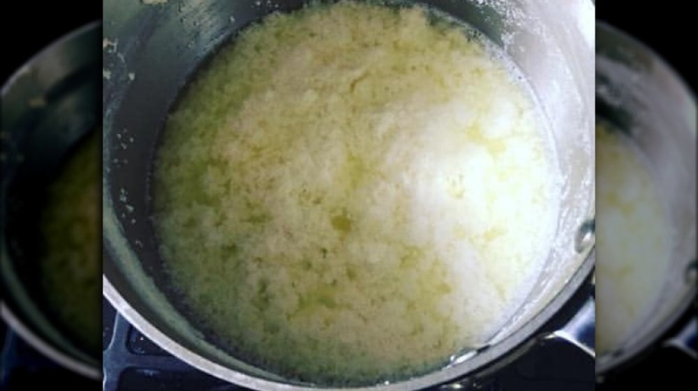 Curdled sauce
