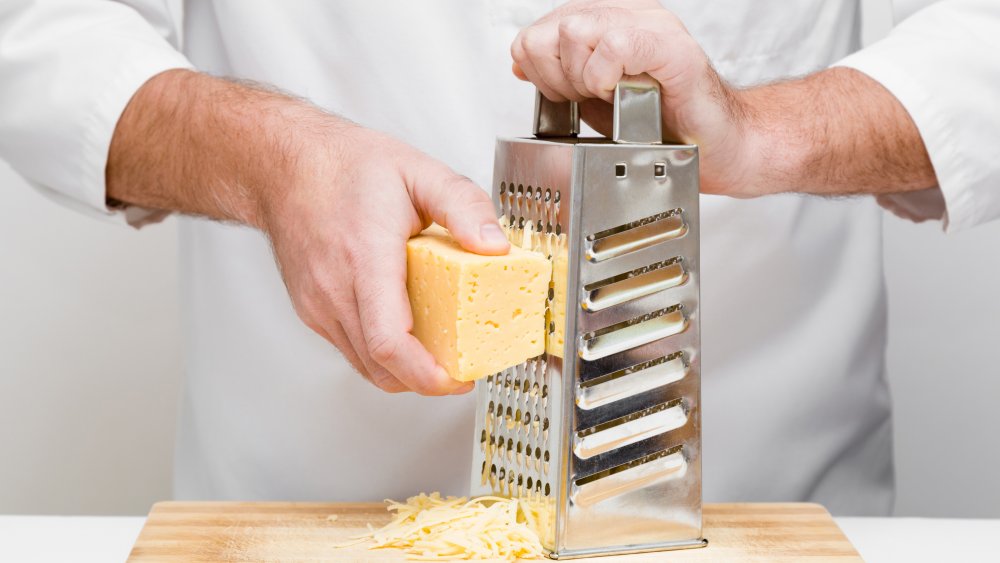 Grating cheese