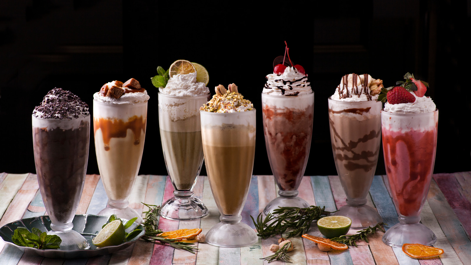those milk shakes are flawless