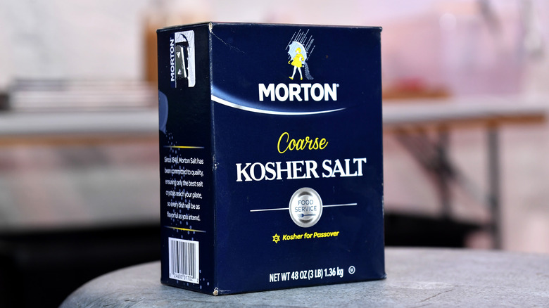 Morton salt box