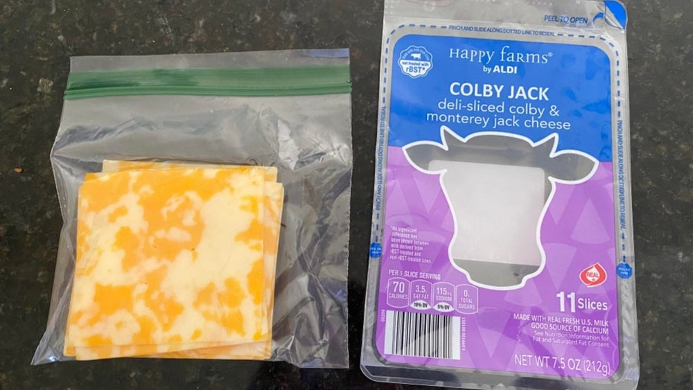 Aldi sliced cheese