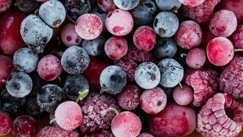 frozen berries