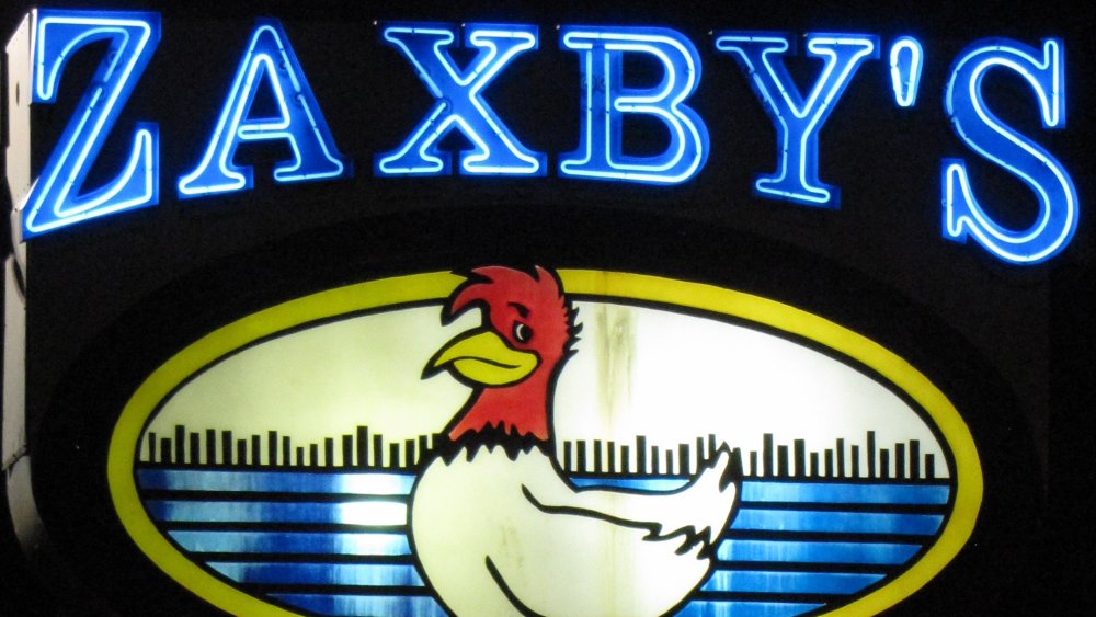 A Zaxby's sign.